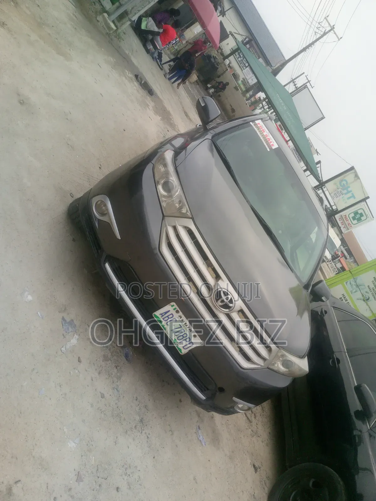 Toyota Highlander Limited 2011 Gray