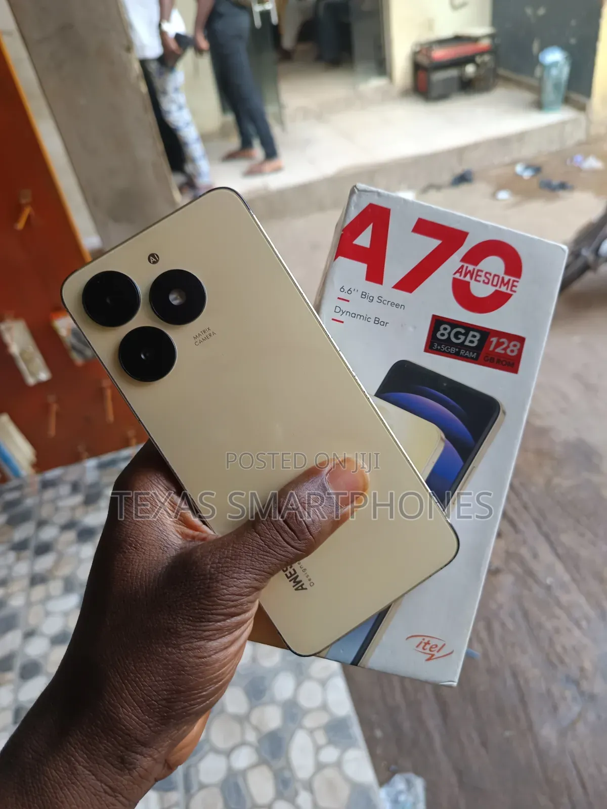 Itel A70 128 GB Gray