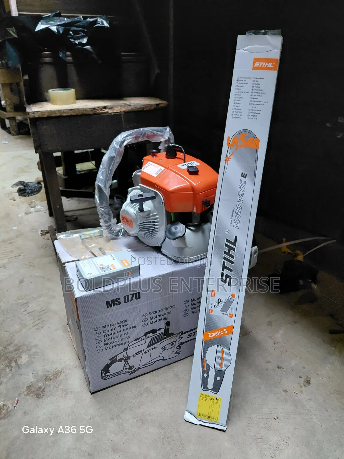 STIHL Ms070 Gasoline Chainsaw Machine