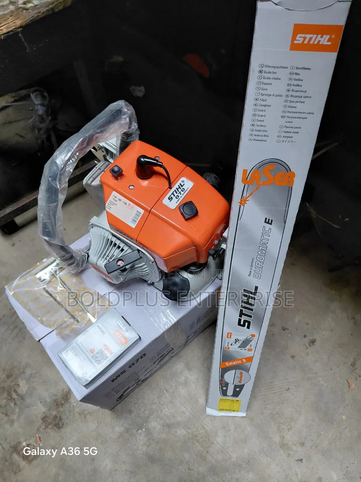 STIHL Ms070 Gasoline Chainsaw Machine