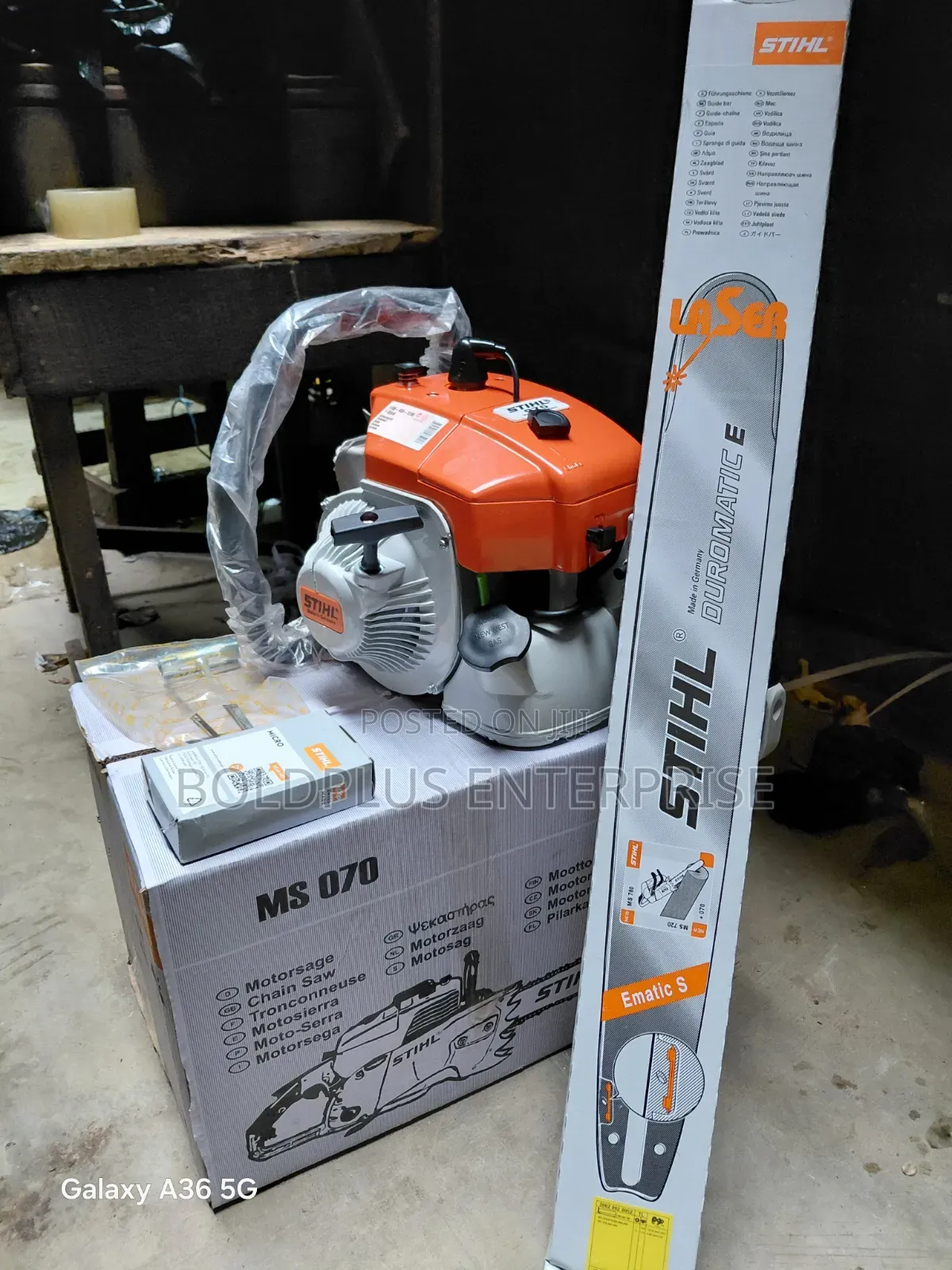 STIHL Ms070 Gasoline Chainsaw Machine