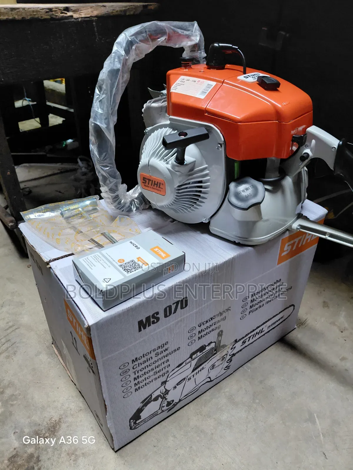 STIHL Ms070 Gasoline Chainsaw Machine