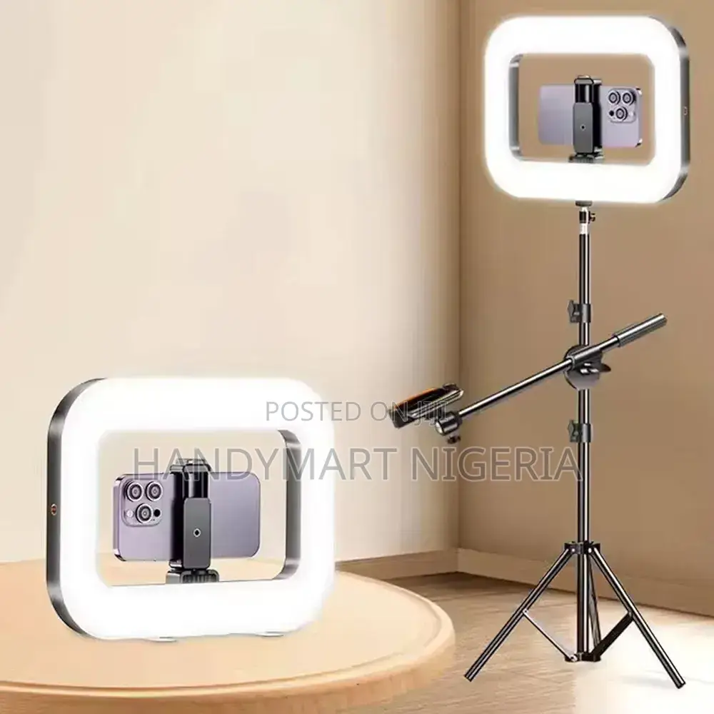 E-30 RGB Mobile Phone Camera Fill Light With Tripod 15% OFF