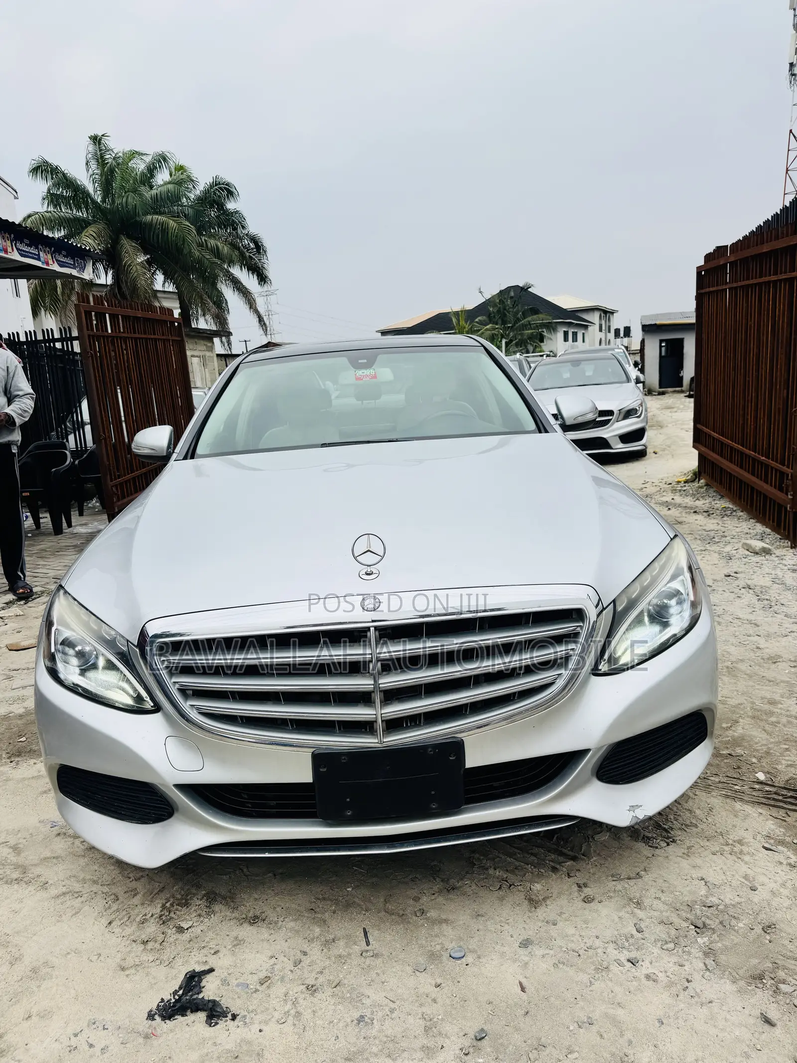 Mercedes-Benz C300 Luxury 4Matic Sedan AWD (2.0L 4cyl 7A) 2016 Silver