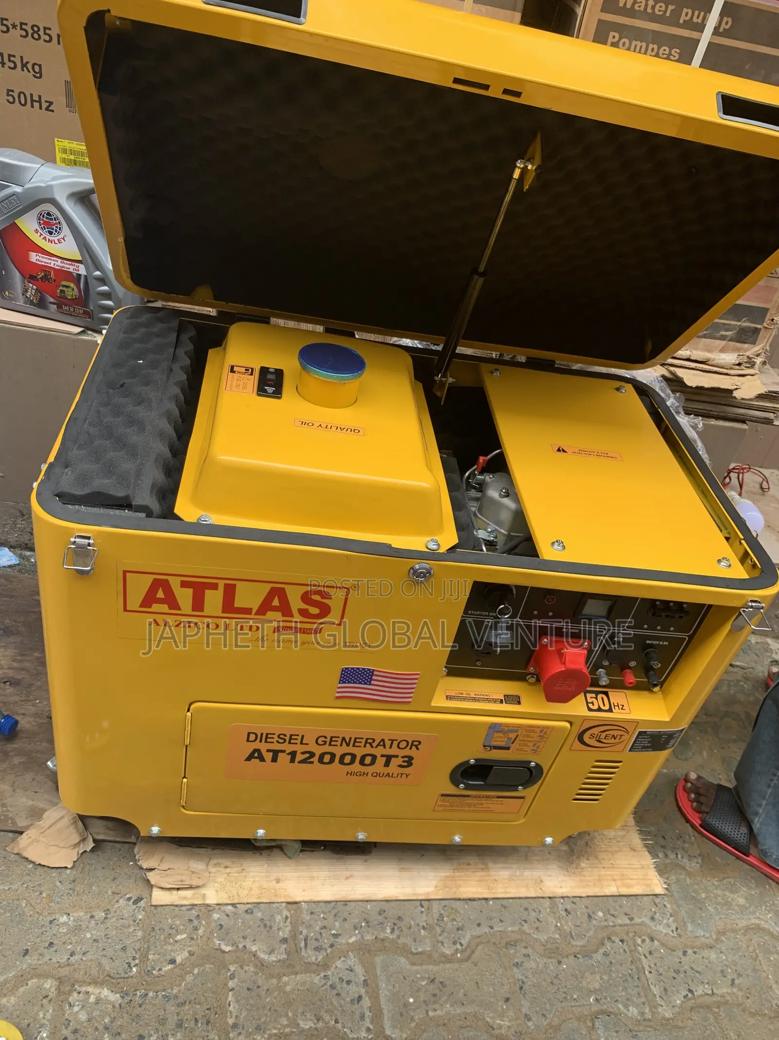 Atlas 10KVA Silent Generator – Fuel Efficient Performance