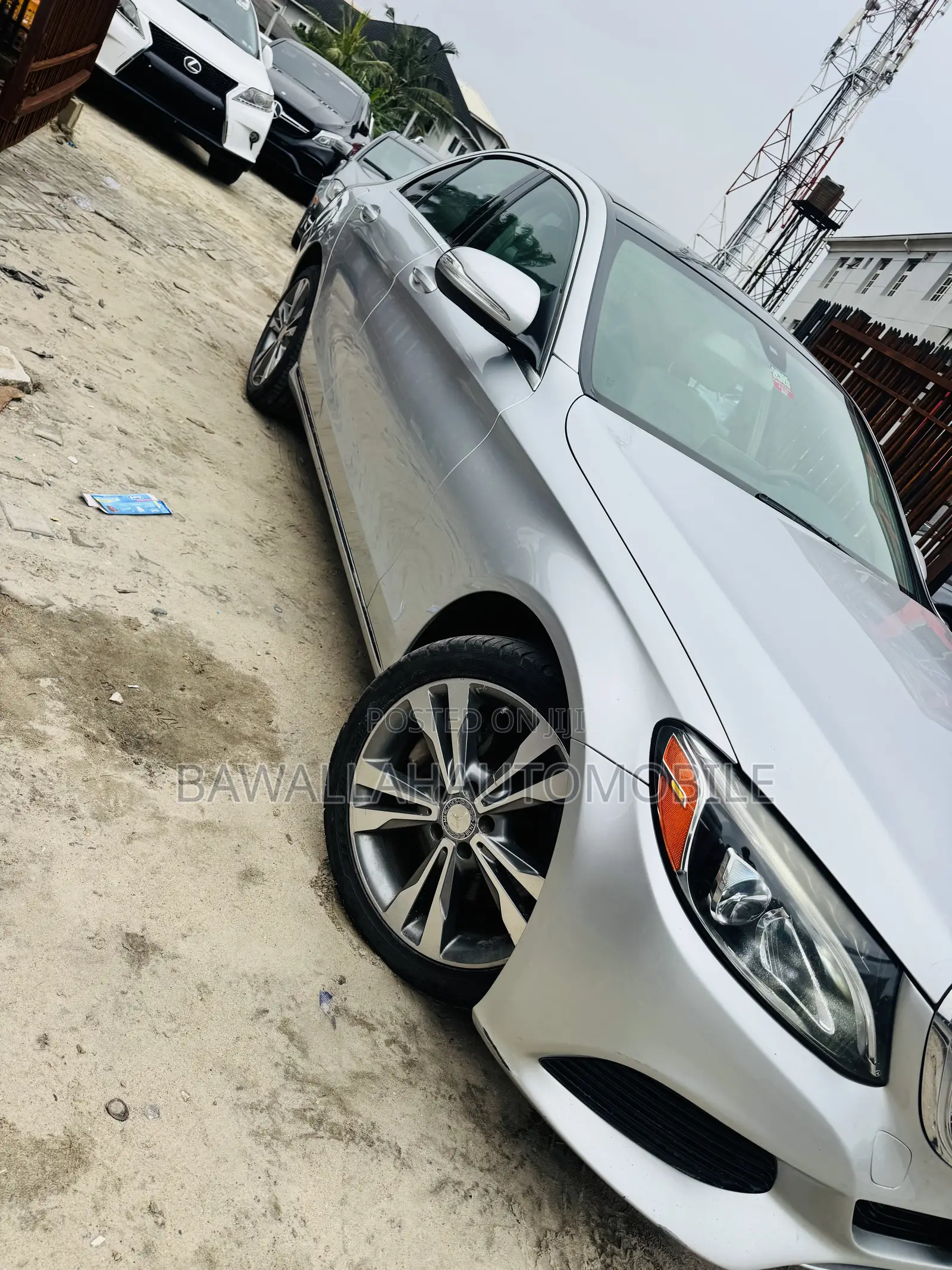 Mercedes-Benz C300 Luxury 4Matic Sedan AWD (2.0L 4cyl 7A) 2016 Silver