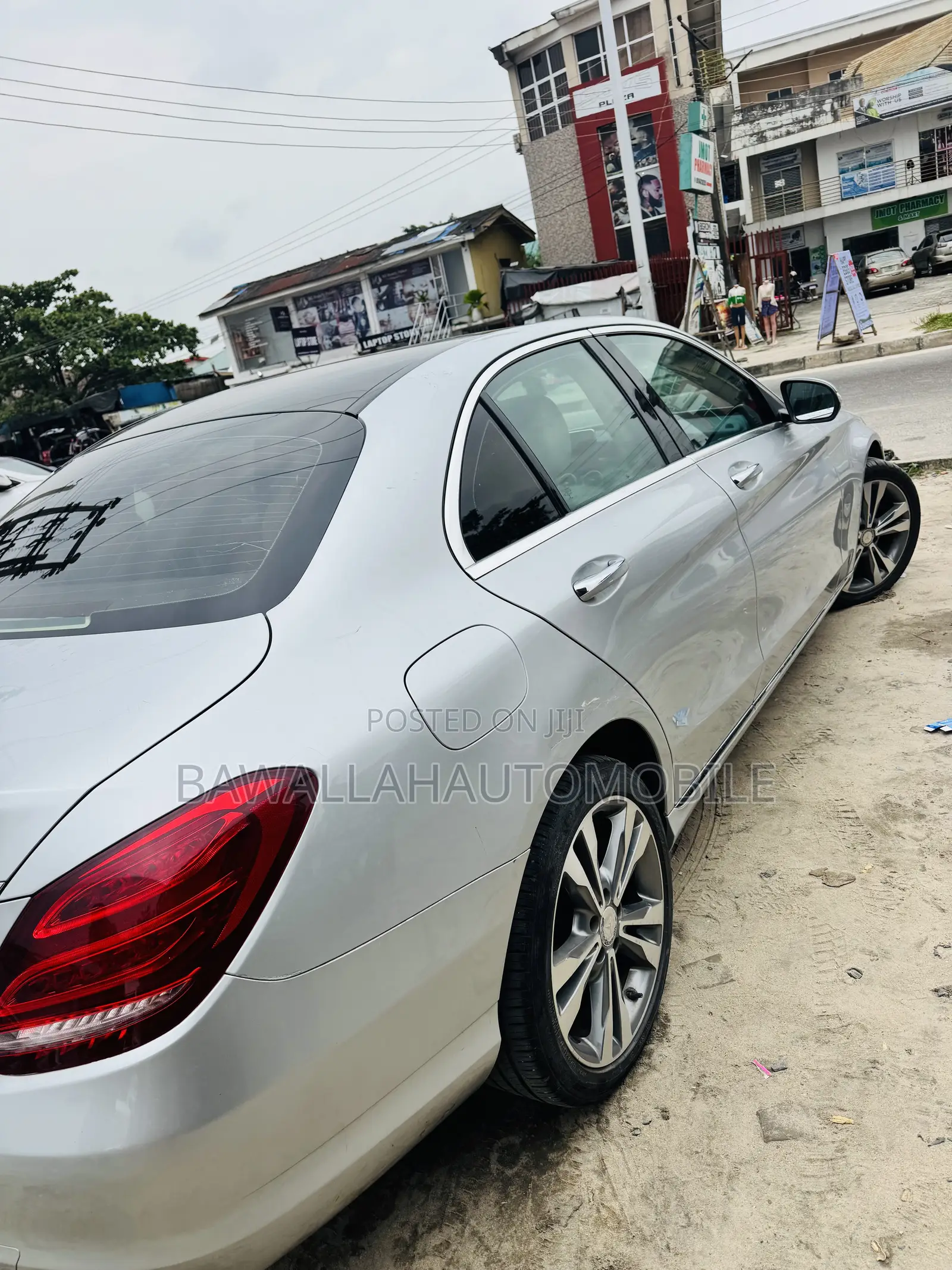 Mercedes-Benz C300 Luxury 4Matic Sedan AWD (2.0L 4cyl 7A) 2016 Silver