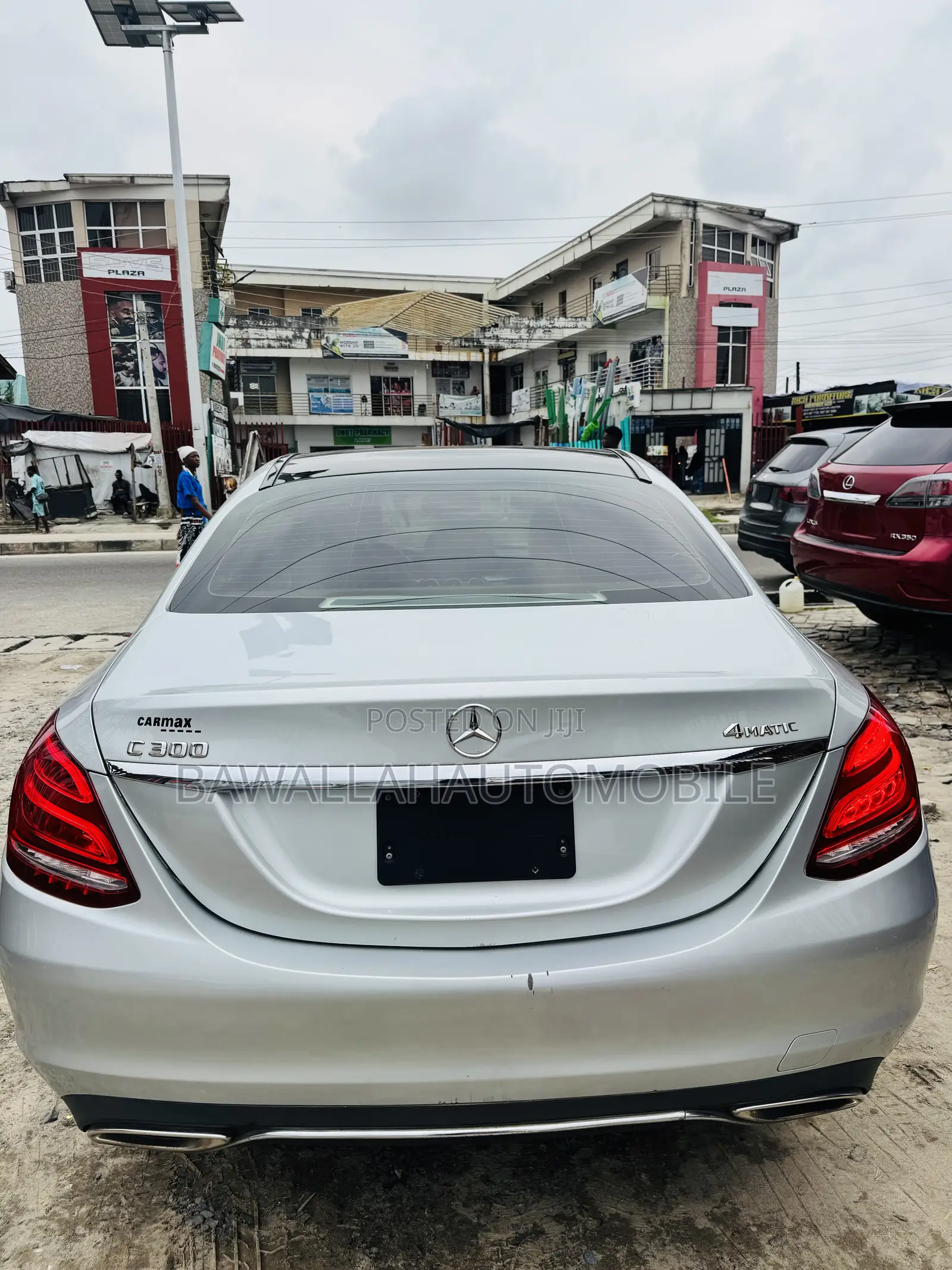 Mercedes-Benz C300 Luxury 4Matic Sedan AWD (2.0L 4cyl 7A) 2016 Silver