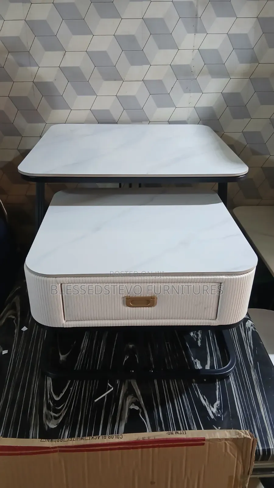 Center Table White Colour