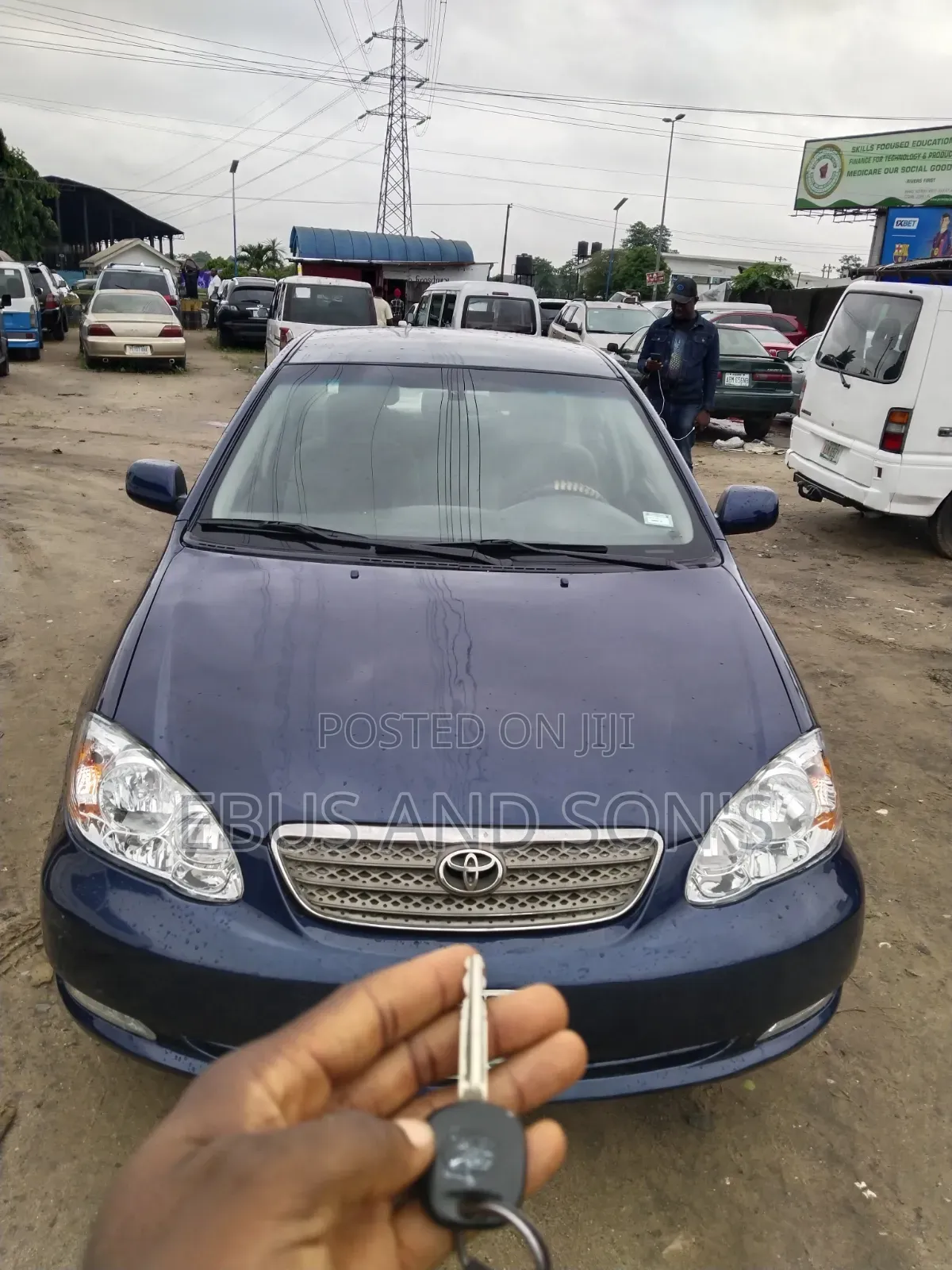 Toyota Corolla 2007 Blue