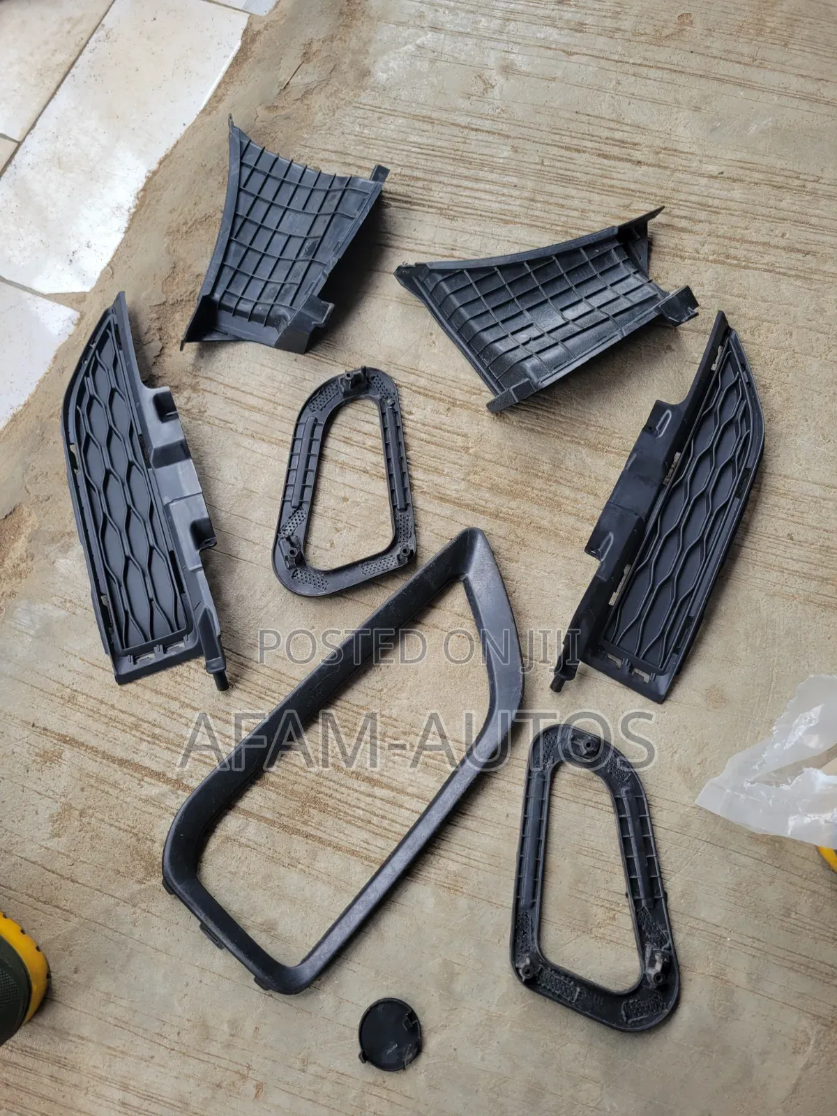 Bumper Kona 2018 Headlights and Front Grille