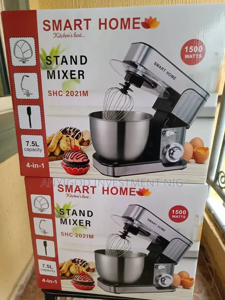 Smart Home 7.5L Stainless Steel Kitchen Mixer 1500W