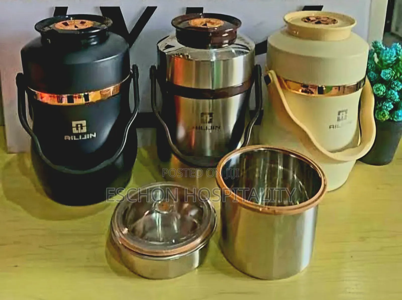 Ailijin Quality Vacuum-Insulated Food Flask 2.0L