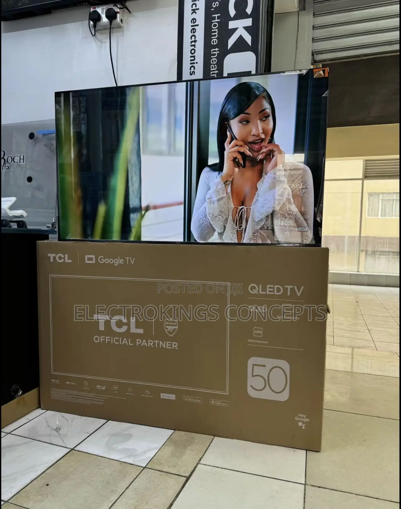 TCL 50” Inch Qled Google TV (50s5k)