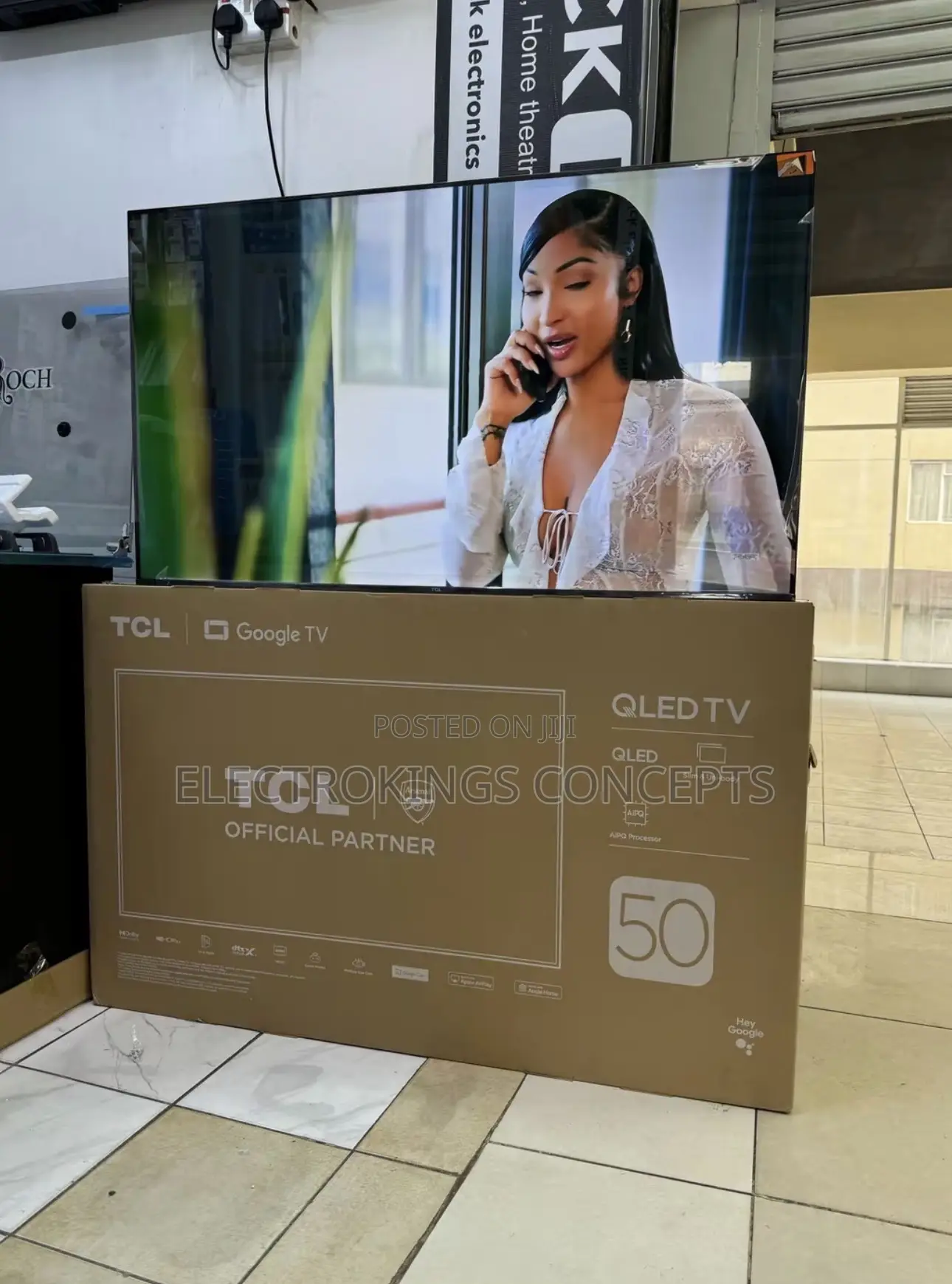 TCL 50” Inch Qled Google TV (50s5k)