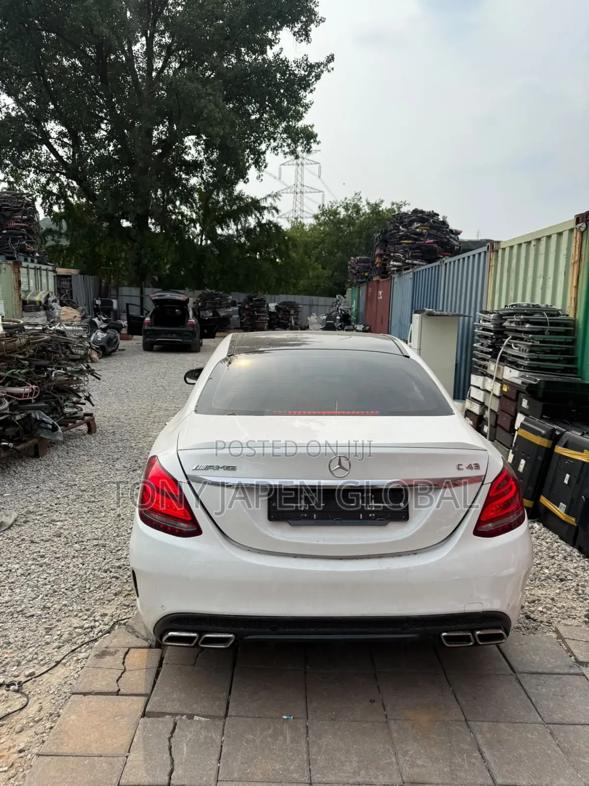 Mercedes-Benz C43 2017 White