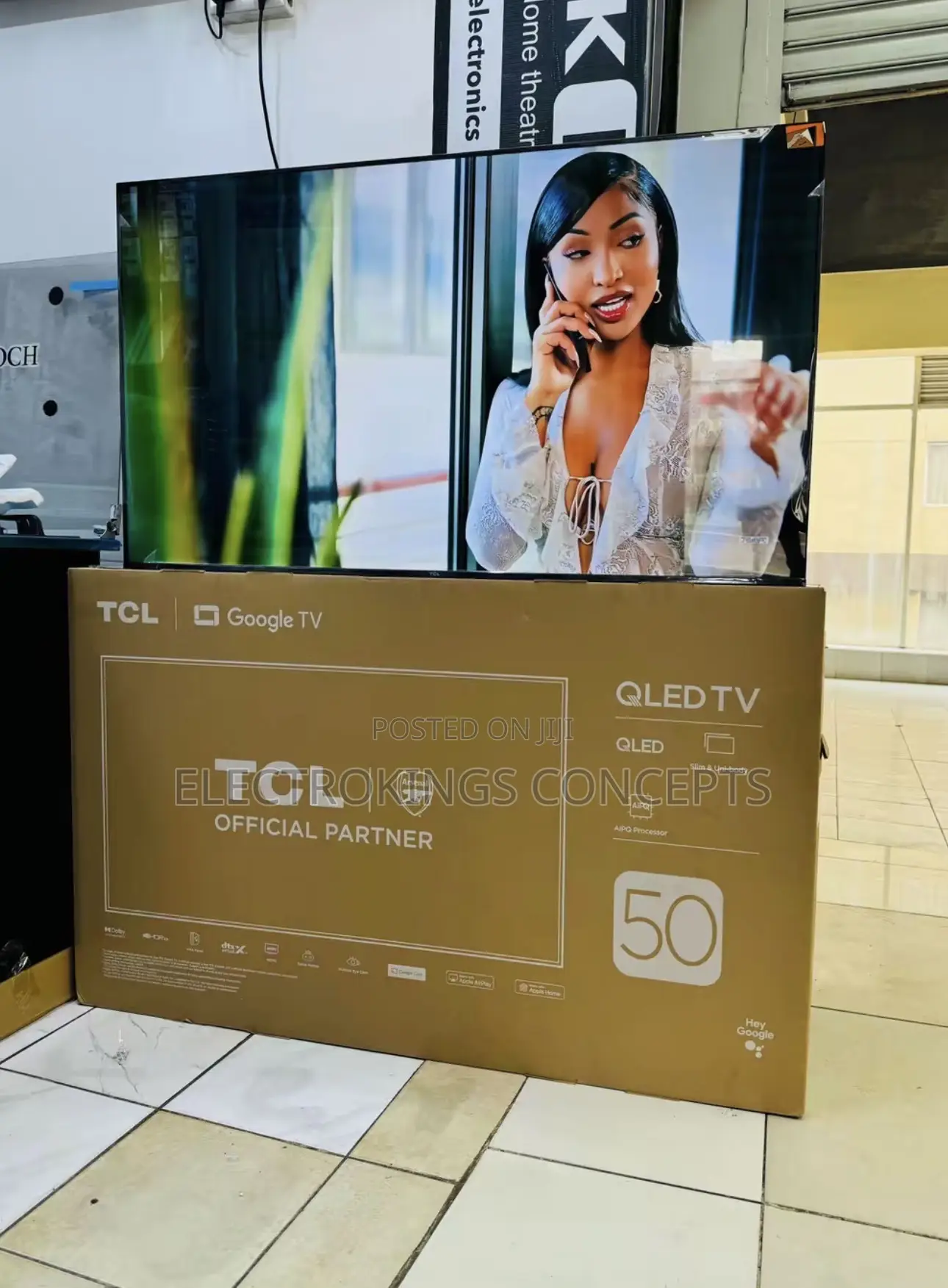 TCL 50” Inch Qled Google TV (50s5k)