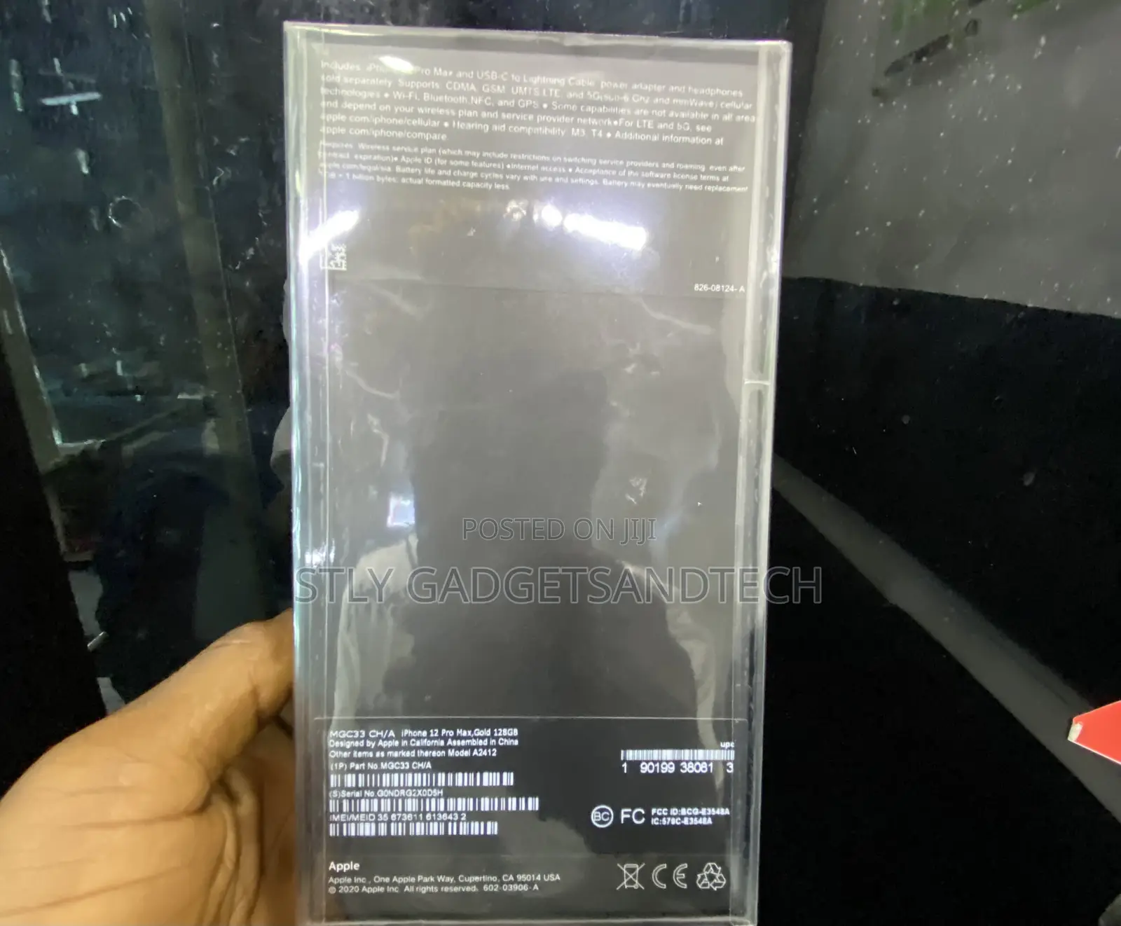 New Apple iPhone 12 Pro Max 128 GB Gold