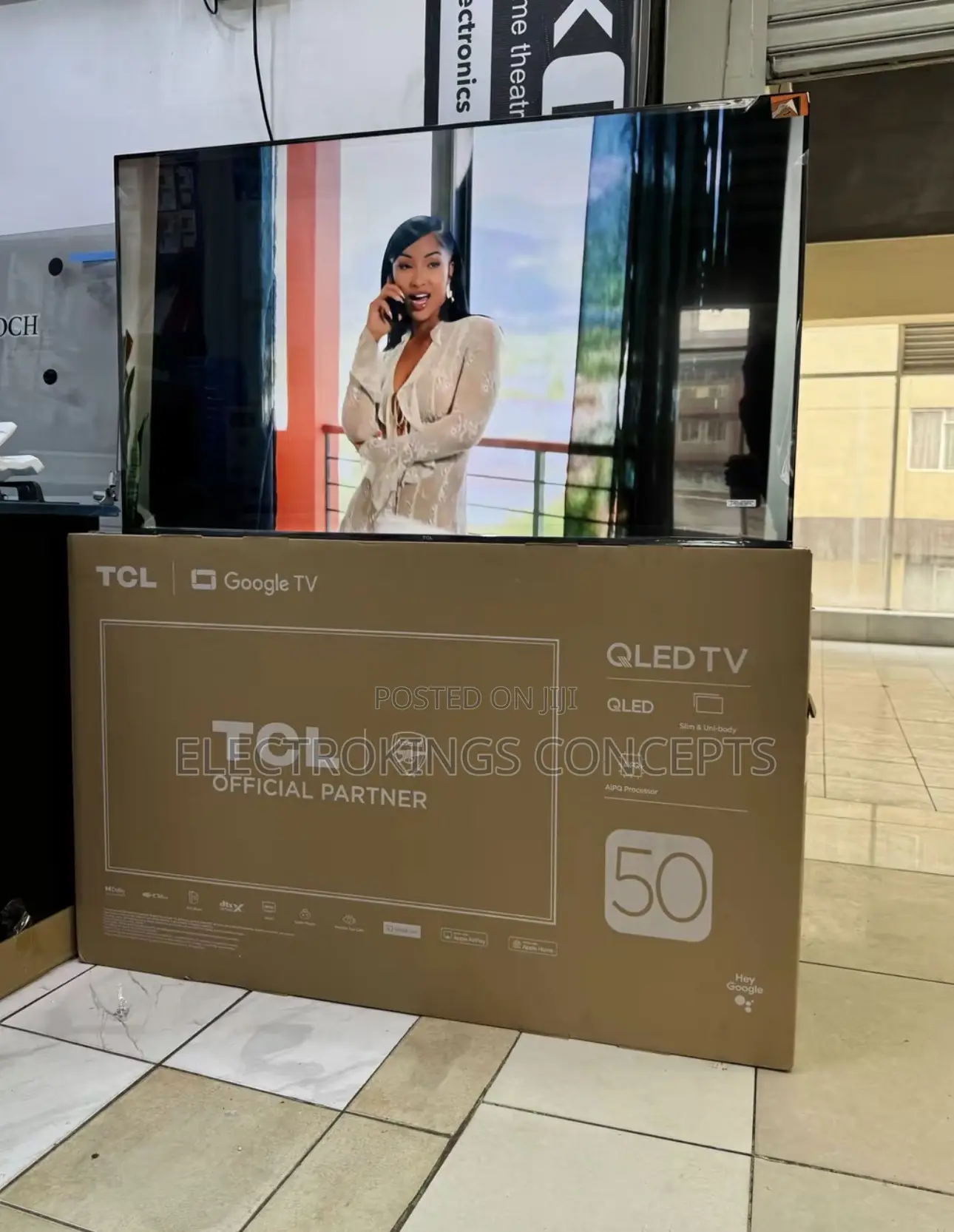 TCL 50” Inch Qled Google TV (50s5k)