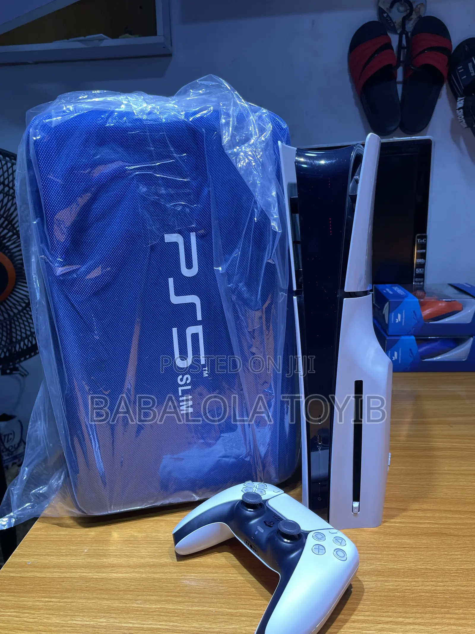 Uk Used Ps5 Slim 1pad Fc26 Disk and Ps5 Bag