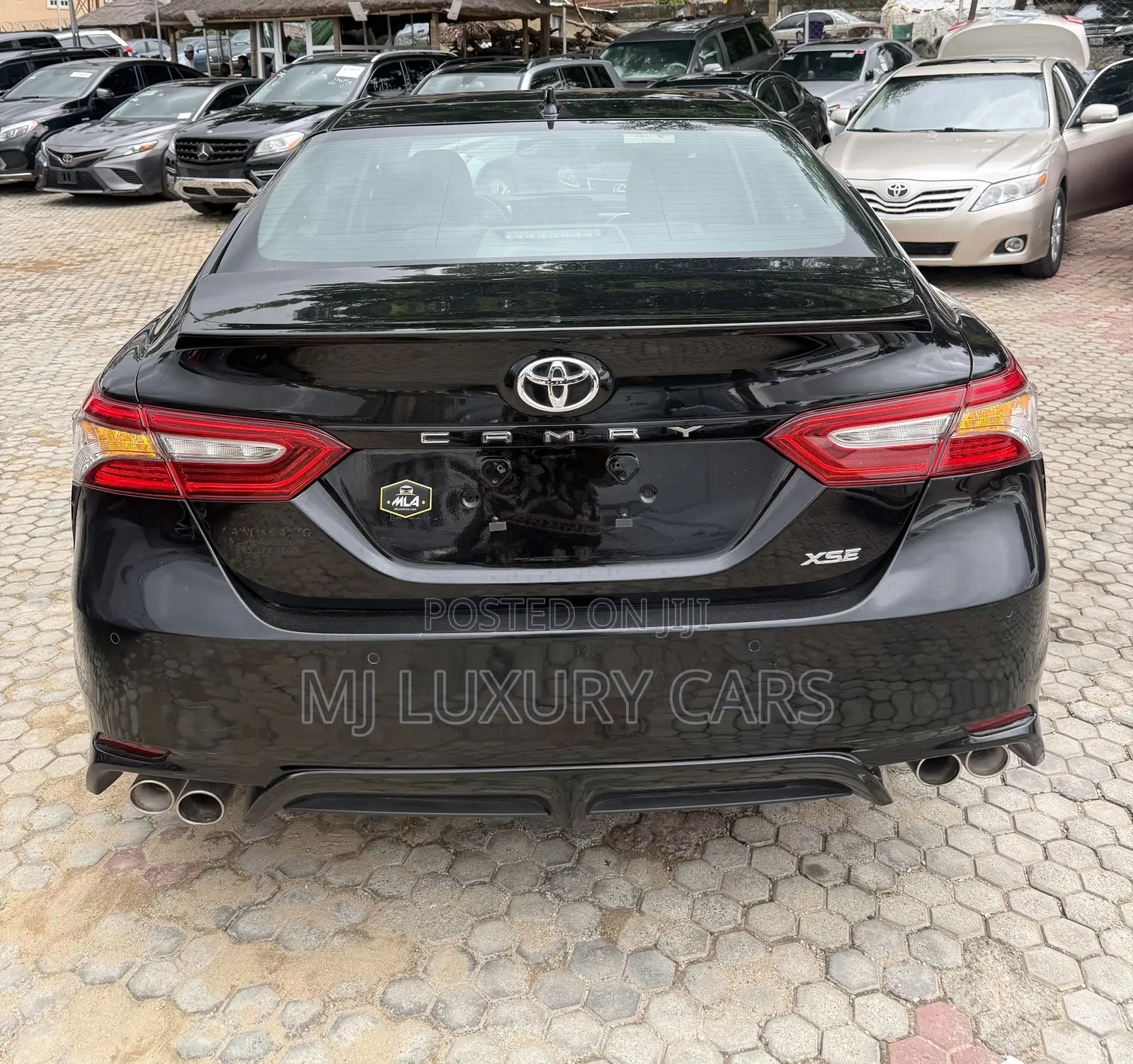Toyota Camry XSE V6 FWD (3.5L 6cyl 8AM) 2018 Black