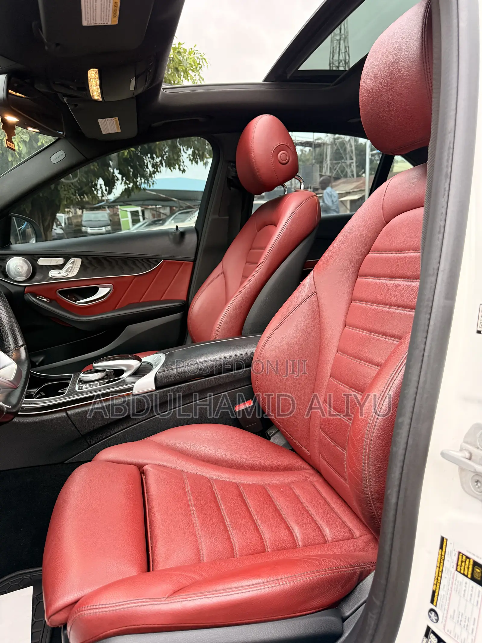 Mercedes-Benz C400 4Matic AWD Sedan (3.0L V6 7A) 2015 White