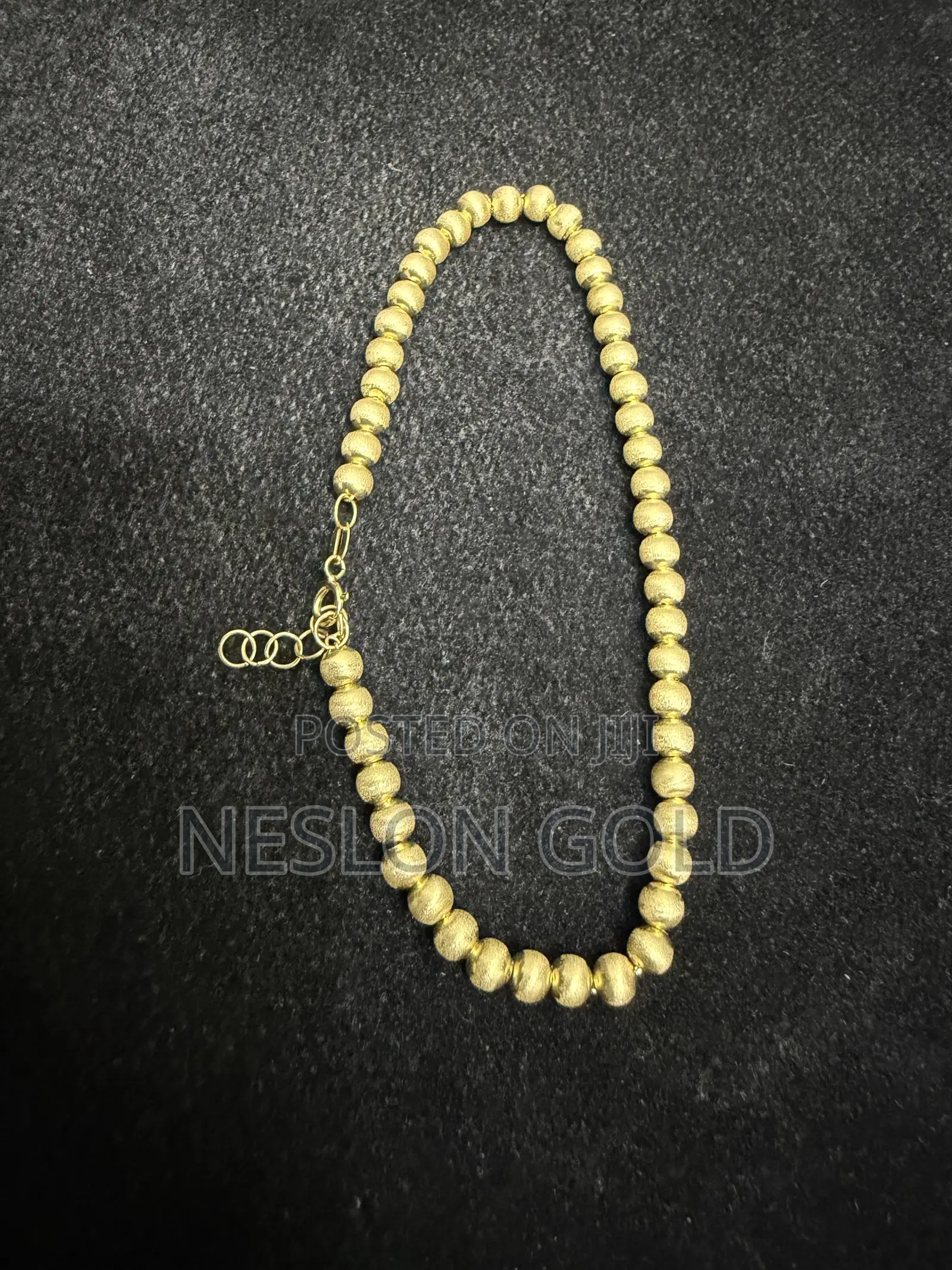 ITALY 750 Tested 18karat Gold Diamond Cut Handchain