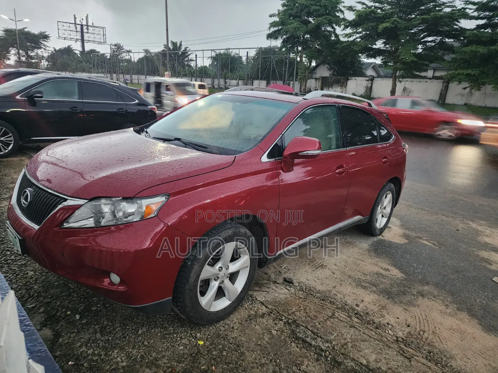 Lexus RX 2011 Red