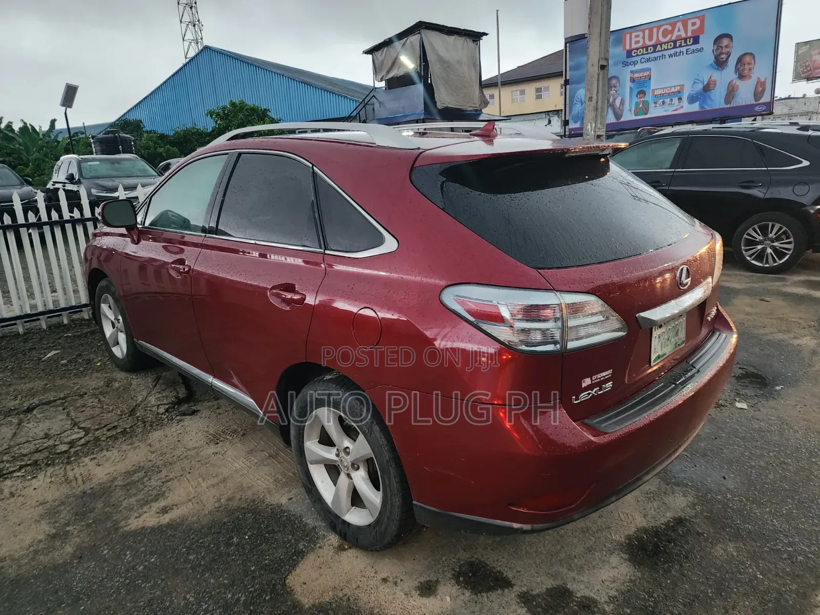 Lexus RX 2011 Red