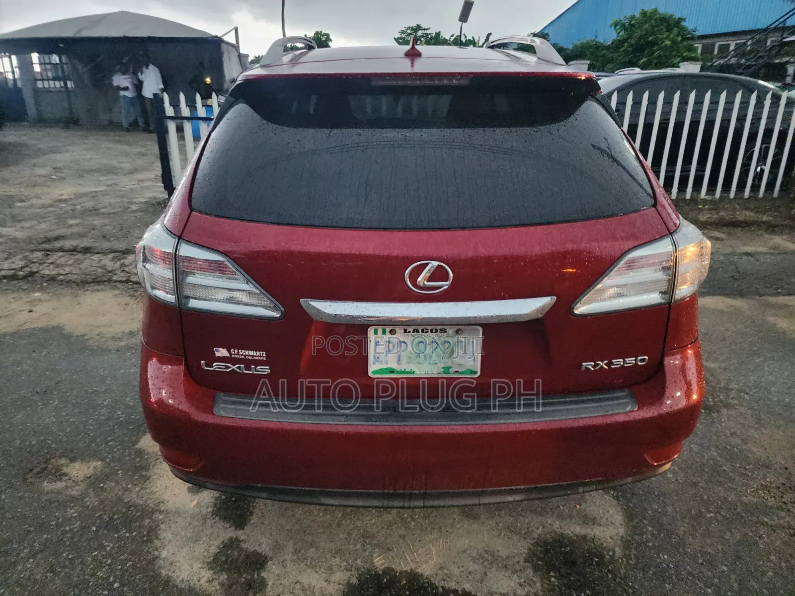 Lexus RX 2011 Red