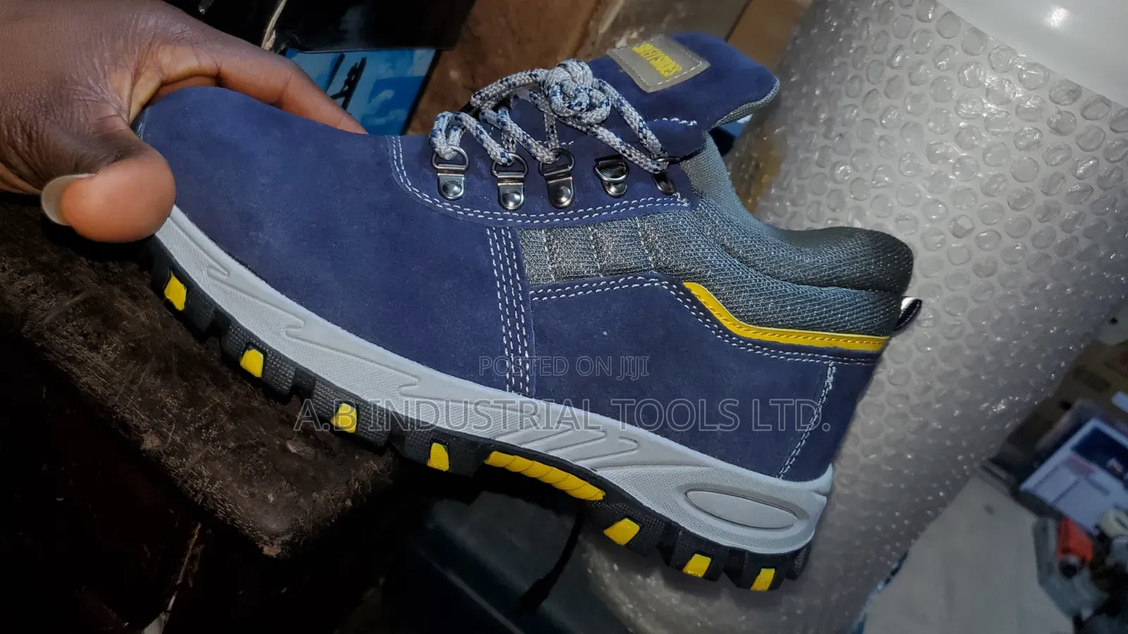 Suede Safety Boot
