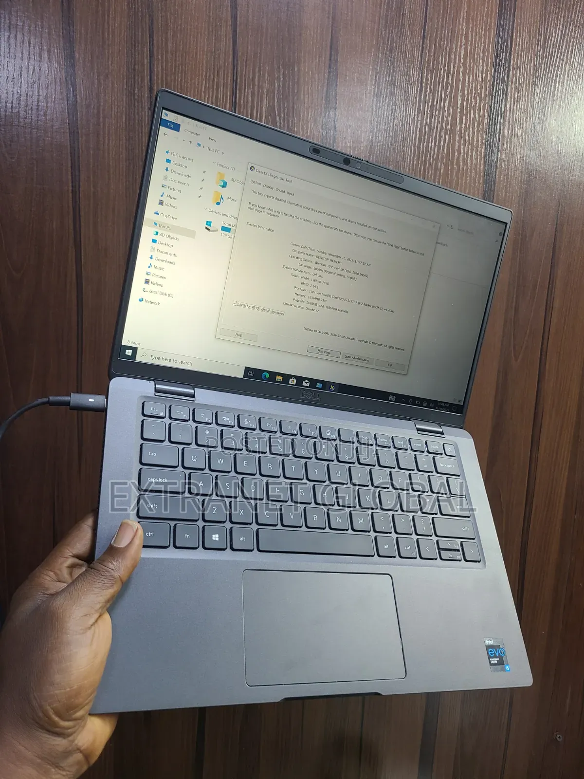Laptop Dell Latitude 7420 16GB Intel Core i5 SSD 256GB