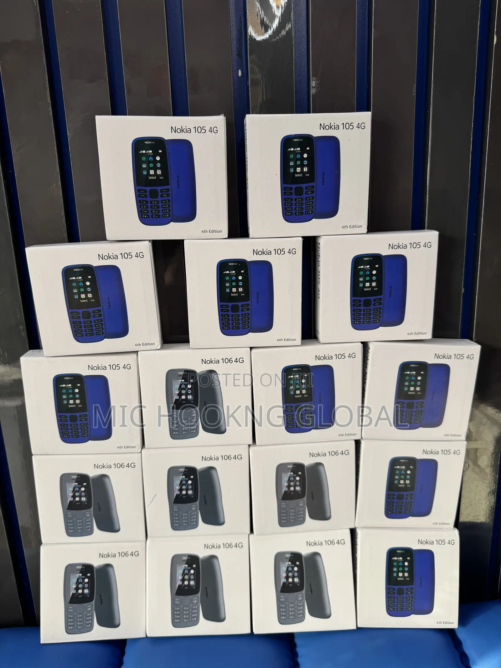 New Nokia 105 Black