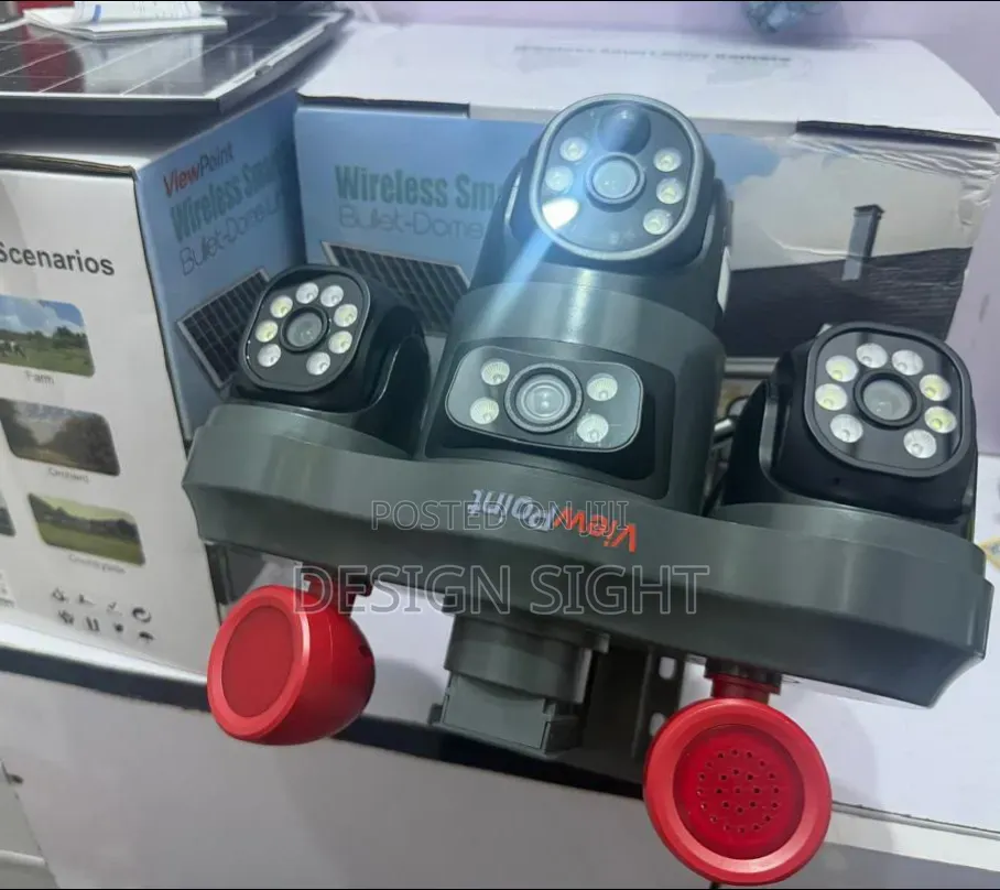Wireless Outdoor PTZ Security Camera With Night Vision