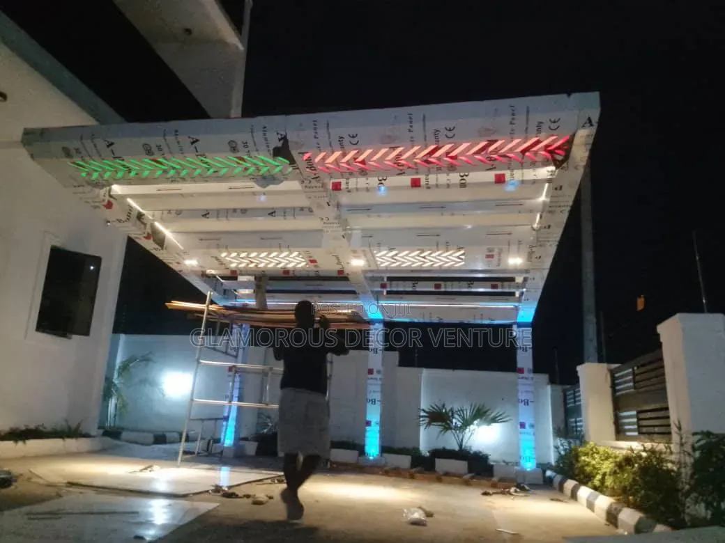  Premium Modern Carport POP Canopy Installation 