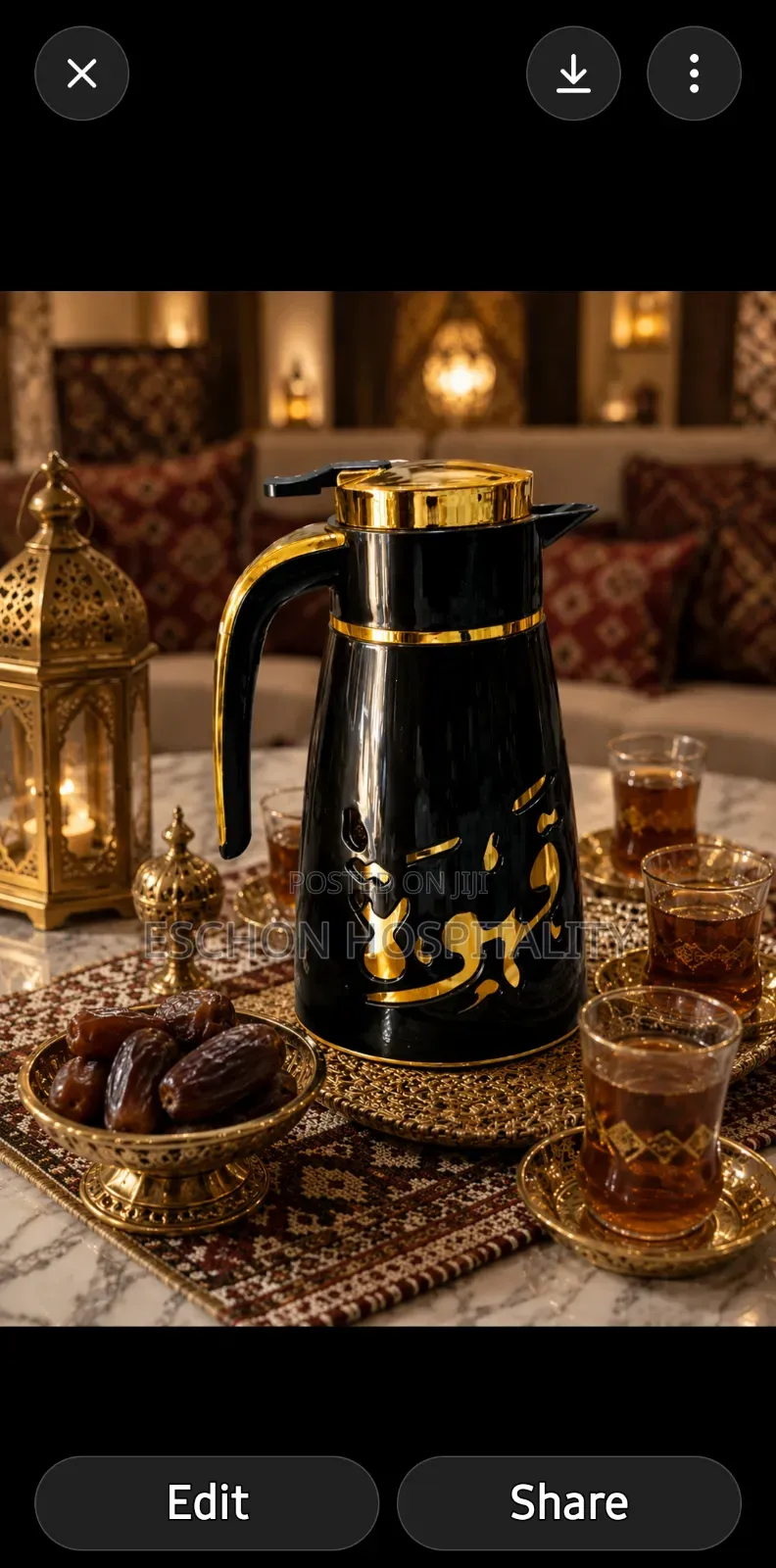 Arabian Tea Thermos Jug
