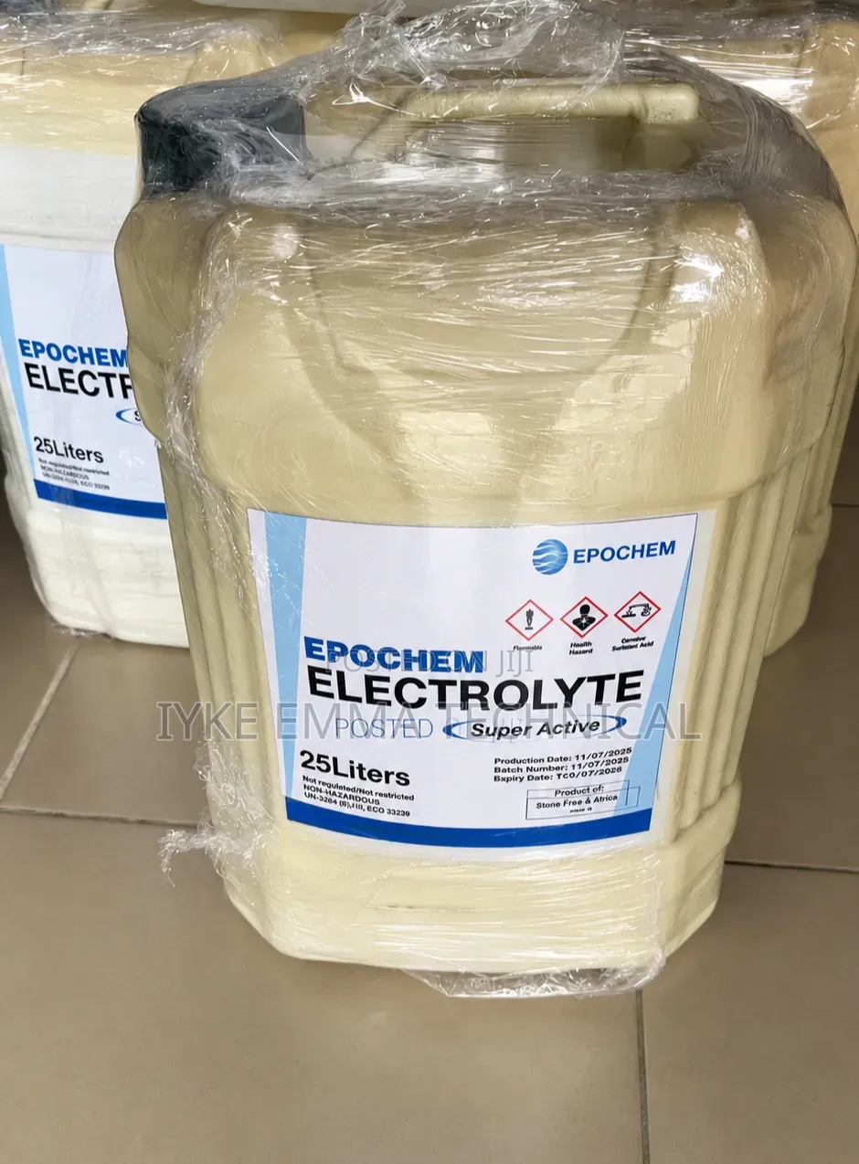 EPOCHEM Electrolyte Super Active Sulfuric Acid – 25 Litres