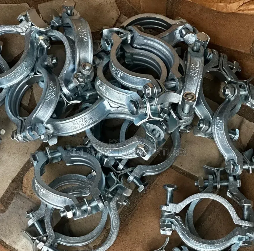 3"inch Heavy-Duty, Double-Bolt Hose Clamps