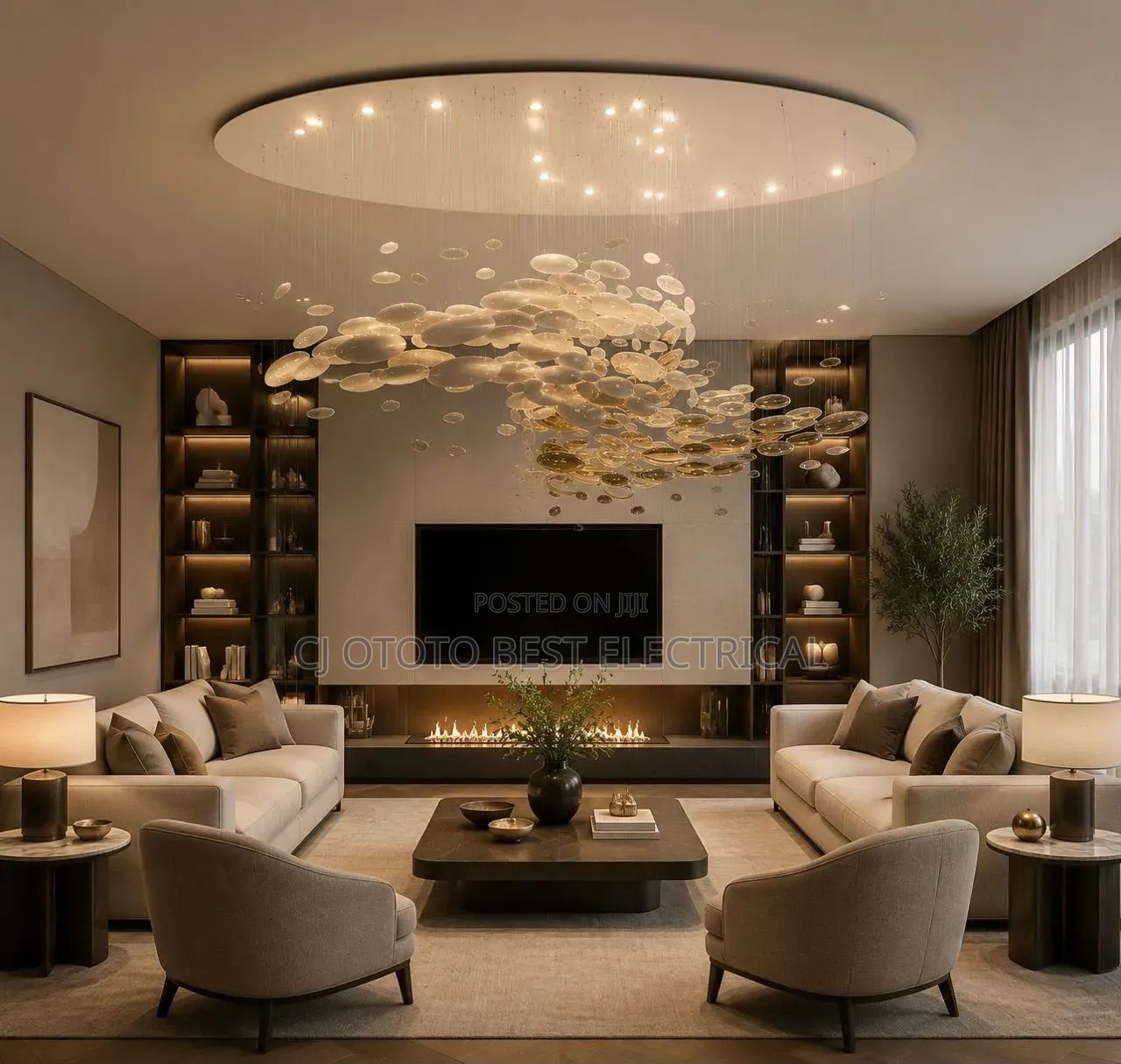 Luxury or Nothing, Now Model Luxurious Sitting Room Light