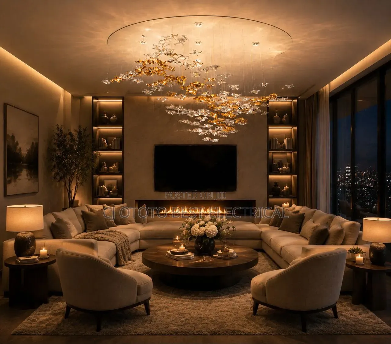 Luxury or Nothing, Now Model Luxurious Sitting Room Light