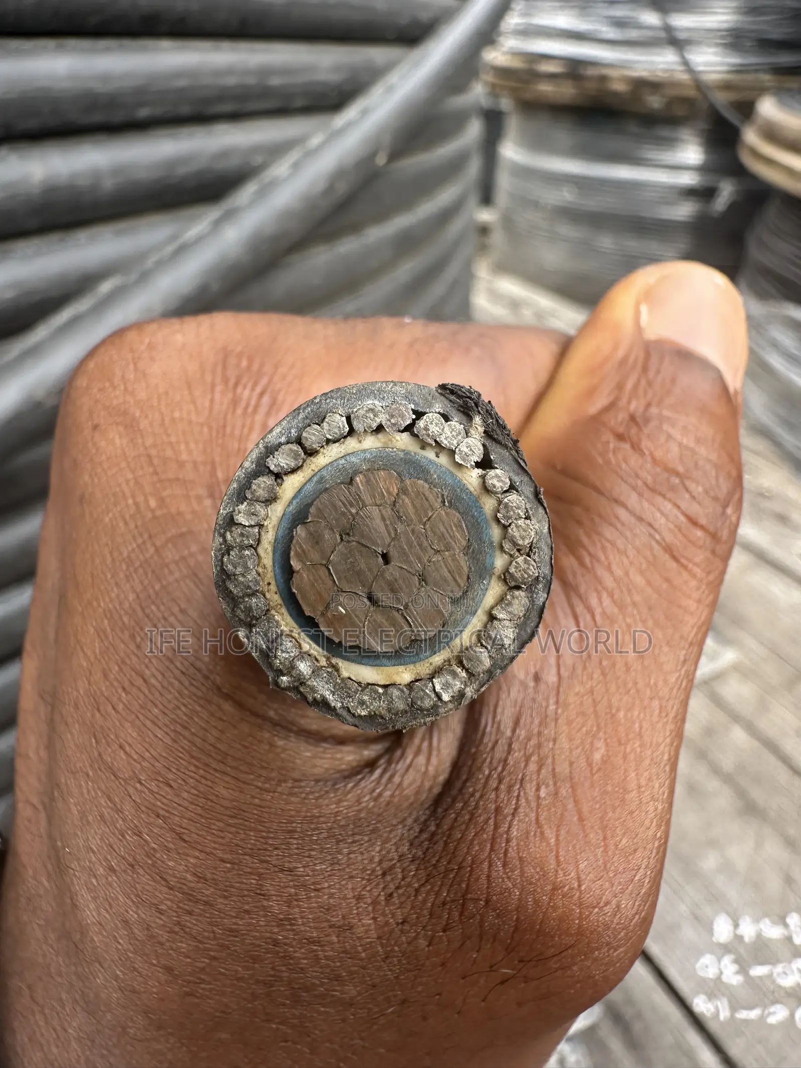 70mmx1core Armored Cable