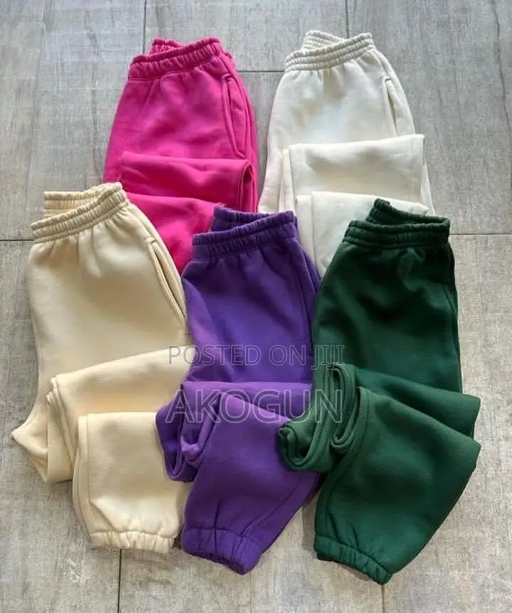 Premium Unisex Multiple Colors, Strong Elastic Band Joggers