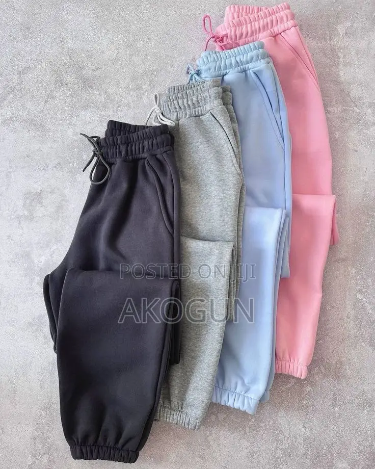 Premium Unisex Multiple Colors, Strong Elastic Band Joggers