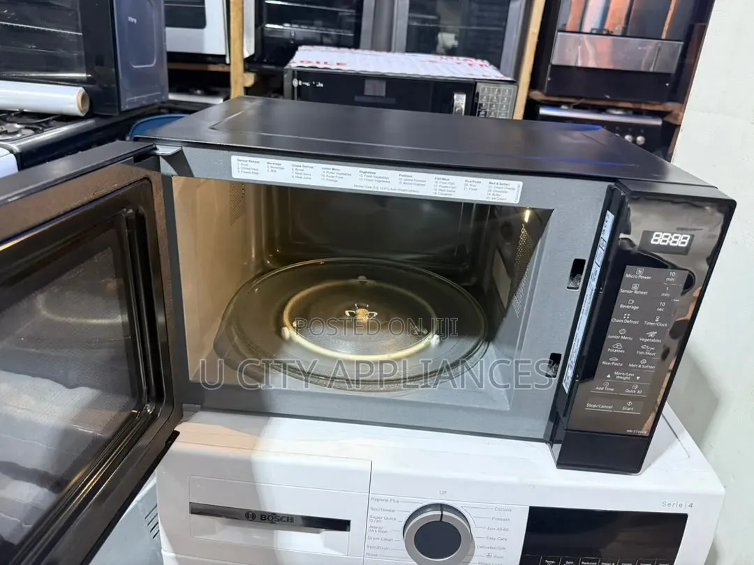 Inverter Panasonic Mirror Face Digital Microwave 30L