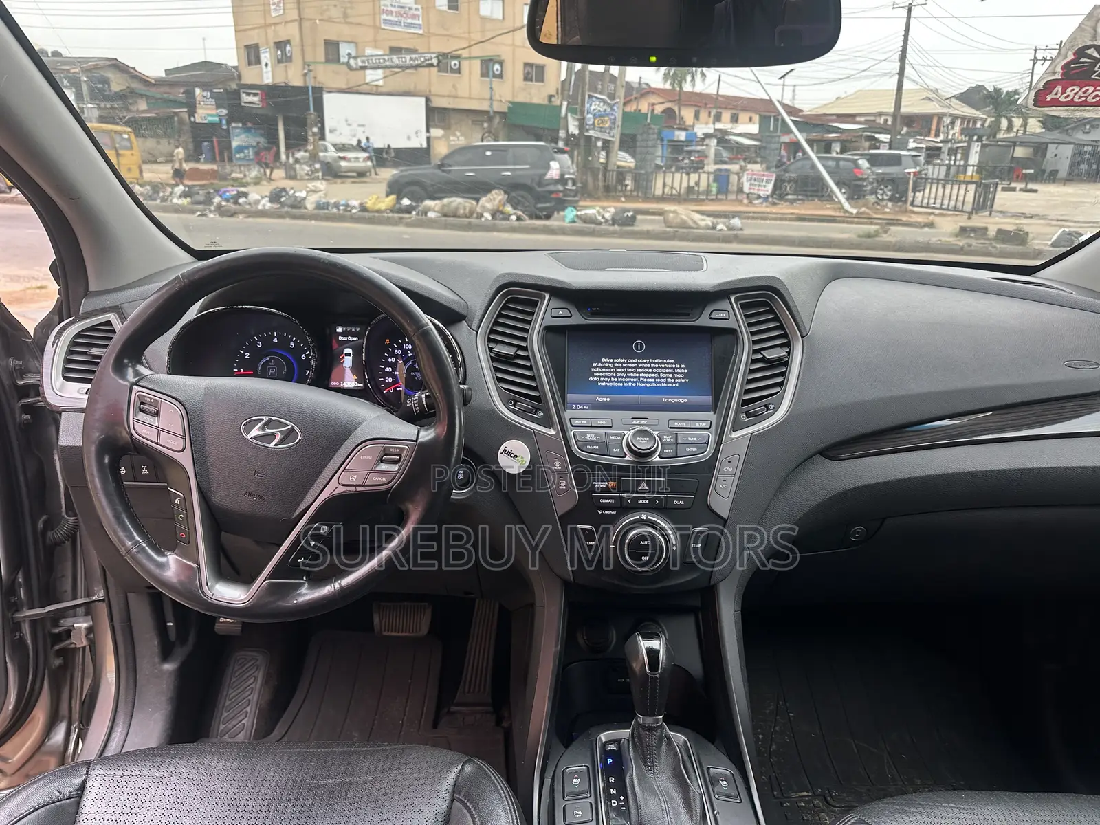 Hyundai Santa Fe 2014 Gray