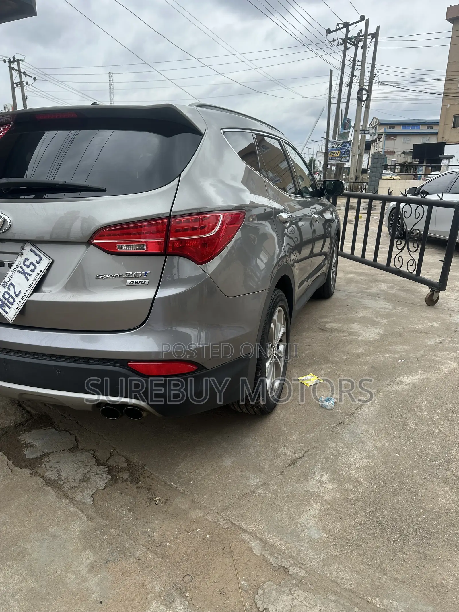 Hyundai Santa Fe 2014 Gray