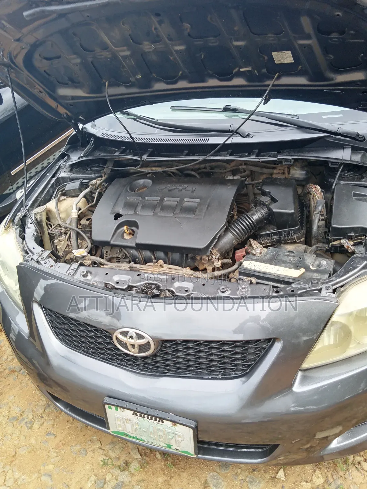 Toyota Corolla 2008 Gray
