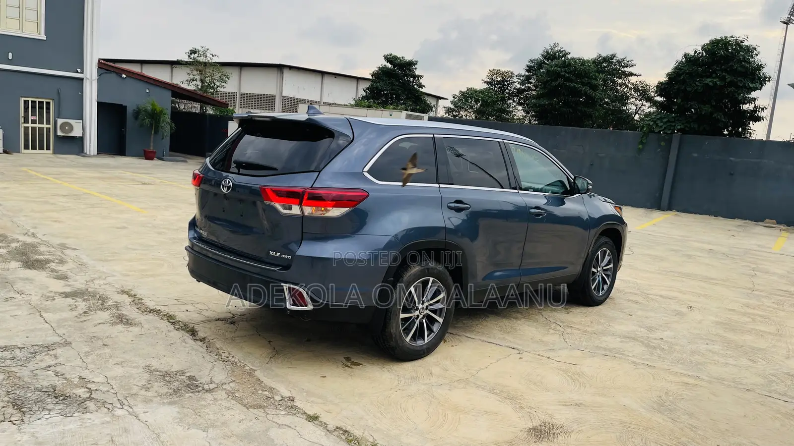 Toyota Highlander XLE 2019 Blue