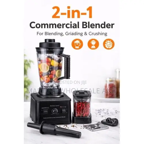Kenwood KC-241B Blender and Crusher Featuring a High-Power 10000W Moto