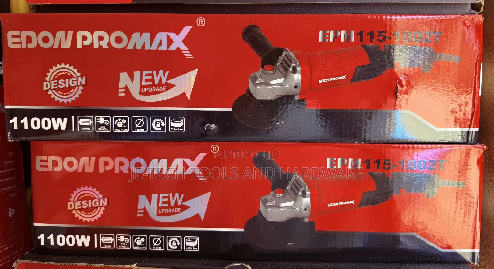 Edon Promax EPM115-1002TCorded Electric Angle Grinder